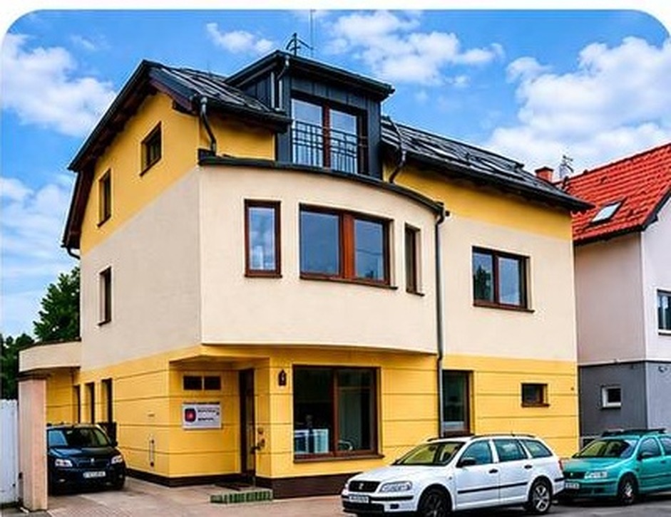 Budova Společenského domu Lávka v Mladé Boleslavi, kde se schází sbor Církve bratrské